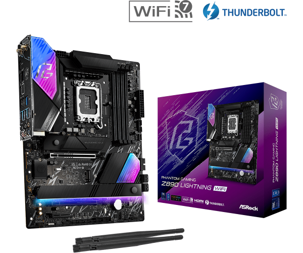 Placa de Baza ASROCK PHANTOM GAMING Z890 LIGHTNING WIFI LGA1851