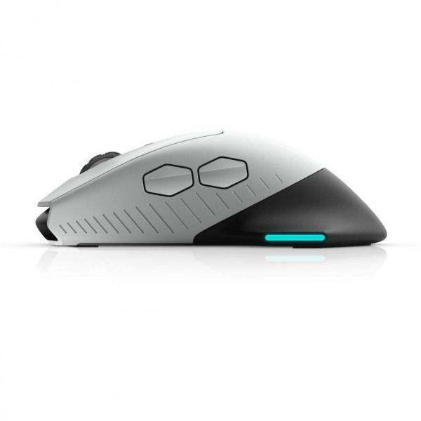 Mouse Dell Alienware Gaming AW610M, wireless, Lunar Light - imagine 7