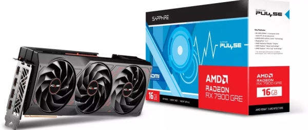 Placa Video SAPPHIRE PULSE AMD RADEON RX 7900 GRE GAMING