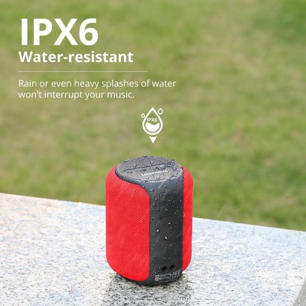 T6 Mini Bluetooth Speaker (Red) - imagine 4