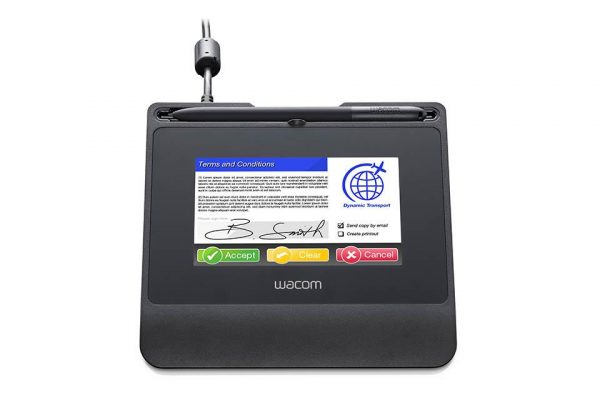 Tableta grafica Wacom 5" Signature Pad, rezolutie maxima 800 x