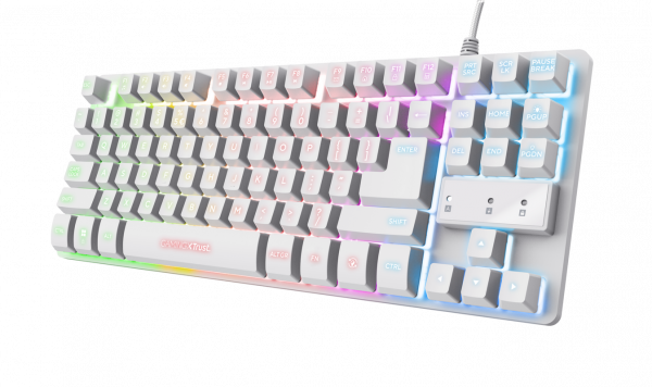 Tastatura Trust cu fir GXT833W Thado, numar butoane 87, interfata - imagine 3