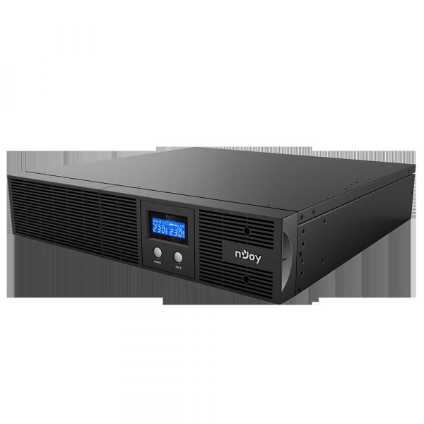 UPS nJoy Argus 3000, 3000VA/1800W, LCD Display, 8 IEC C13 - imagine 3