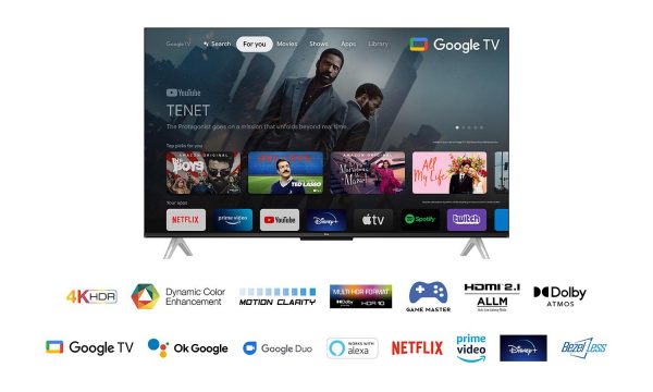 Televizor Smart LED TCL 43P638 109,2 cm (43") 4K Ultra - imagine 3