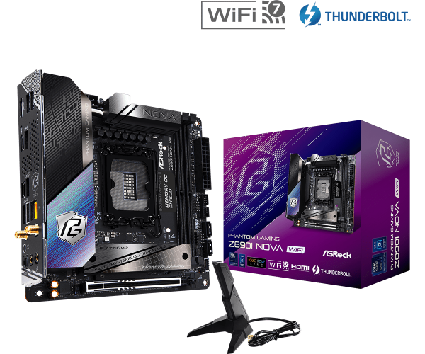 Placa de Baza ASROCK Z890I NOVA WIFI LGA1851