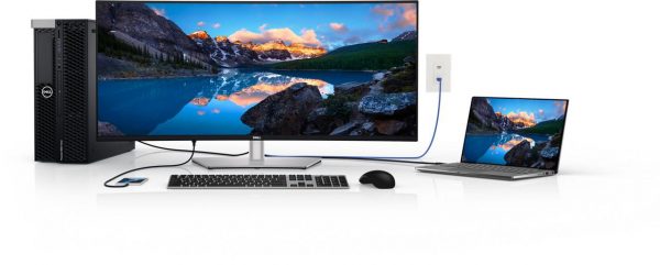 Monitor WLED Dell U3821DW, 37.5inch, IPS, WQHD+, 5ms, 60Hz, argintiu - imagine 12