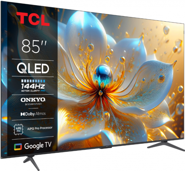 Televizor TCL QLED 85T8C, 215 cm, Smart Google TV, 4K - imagine 3