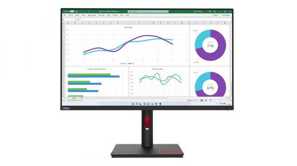 Monitor Lenovo ThinkVision T32h-30 31.5" IPS, QHD (2560x1440), 16:9, Brightness: - imagine 3