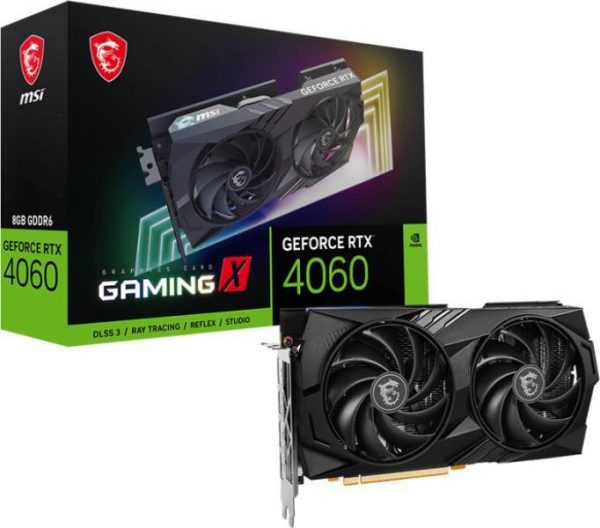 Placa video MSI GeForce RTX 4060 GAMING X 8GB GDDR6