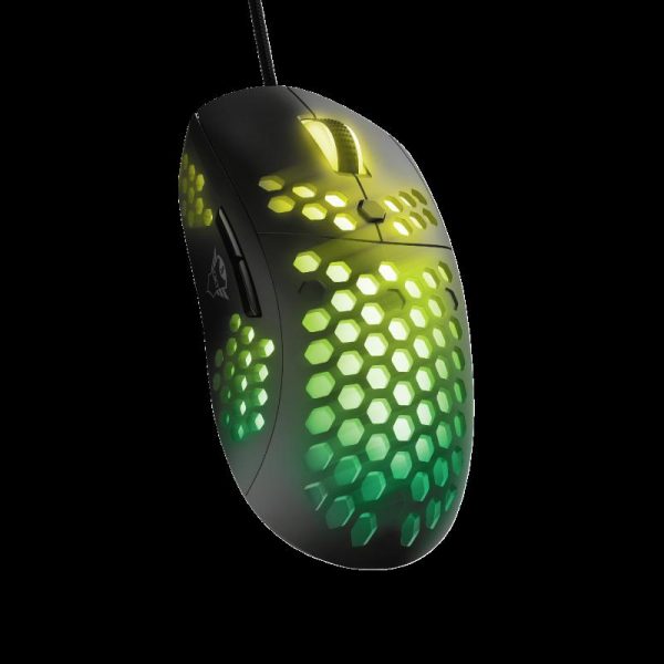 Mouse Trust GXT 960, Graphin Ultra-lightweight Gaming Mouse, negru - imagine 3