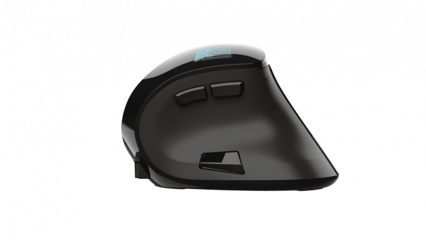 Mouse Trust Voxx, Rechargeable Ergonomic Wireless, negru - imagine 13