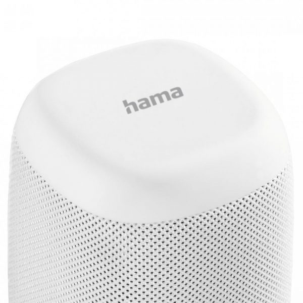 Hama Boxa Tube 2.0, conectare Bluetooth,putere 3W, alb - imagine 5