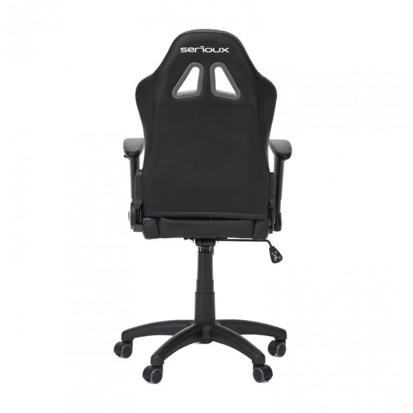 Scaun gaming X by Serioux, KIDS, ajustabil, piele sintetica, piston - imagine 3