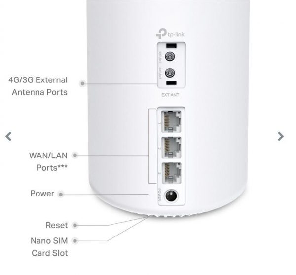 TP-Link DECO X50-4G (1-pack), Gateway 4G&Unitate mesh WI-FI6, AX3000, Standarde - imagine 3