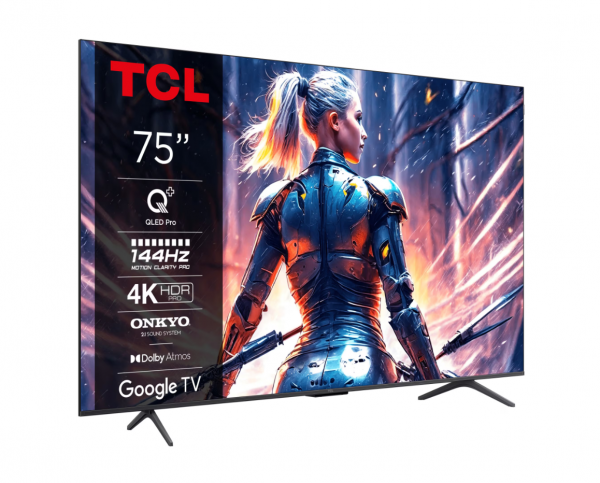 Televizor TCL QLED 75T8B, 189 cm, Smart Google TV, 4K - imagine 3
