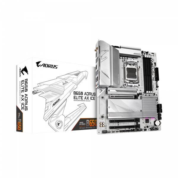 Placa de baza Gigabyte B650 AORUS ELITE AX ICE AM5