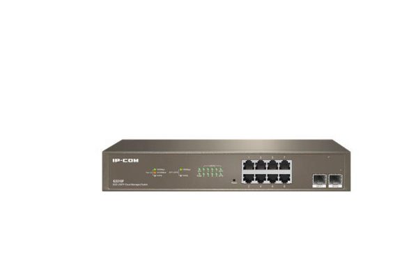 IP-COM 10-Port Gigabit Ethernet managed switch, G3310F; Network standard: IEEE