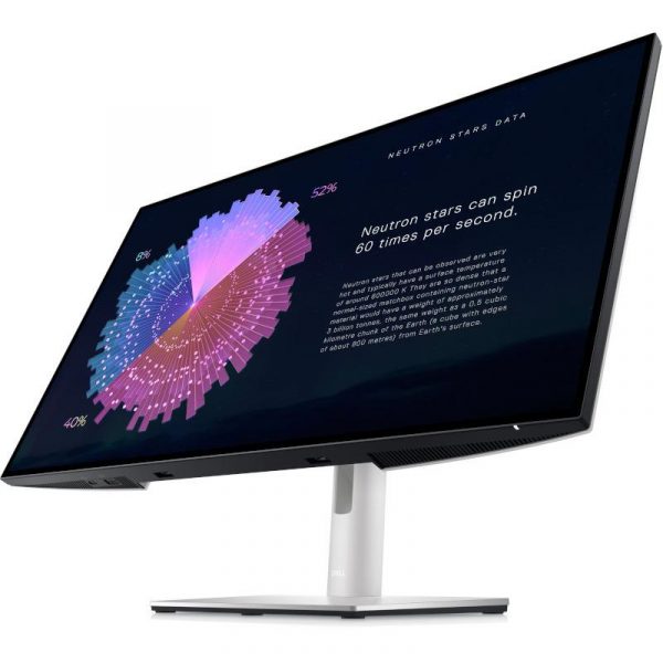 Monitor LED Dell U2722DE, 27inch, IPS QHD, 5ms, 60Hz, platinum - imagine 3