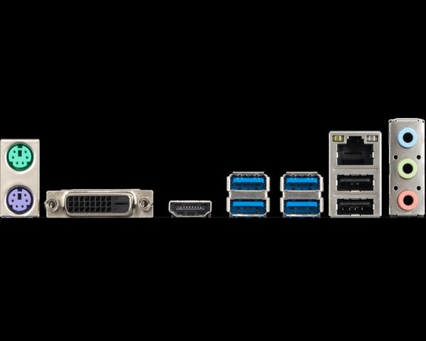Placa de baza MSI A320M-A PRO, Socket AM4 - imagine 6