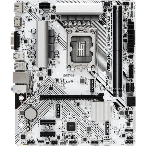 Placa de baza ASROCK B760M-HDV/M.2 LGA1700 - imagine 3