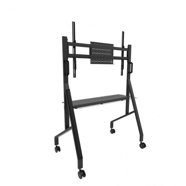 Stand mobil de podea Neomounts 55"-86" 76kg VESA 100x100 - - imagine 4