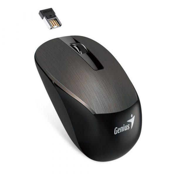 Mouse Genius NX-7015, Wireless, Chocolate Metallic - imagine 3