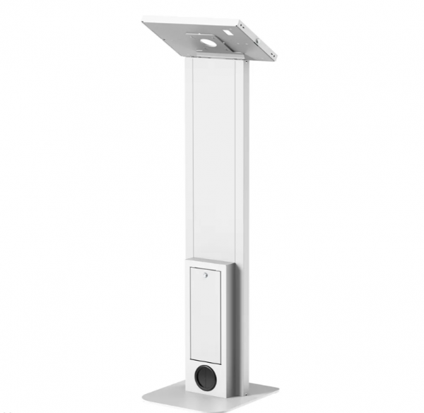 Stand podea mobil/fix pentru tablete Neomounts FL15-750WH1; pentru display-uri cu - imagine 4