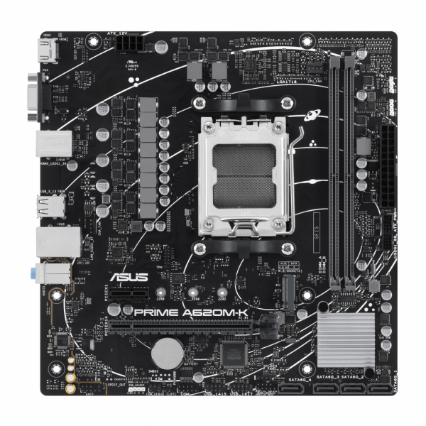 Placa de baza ASUS PRIME A620M-K AM5 - imagine 4