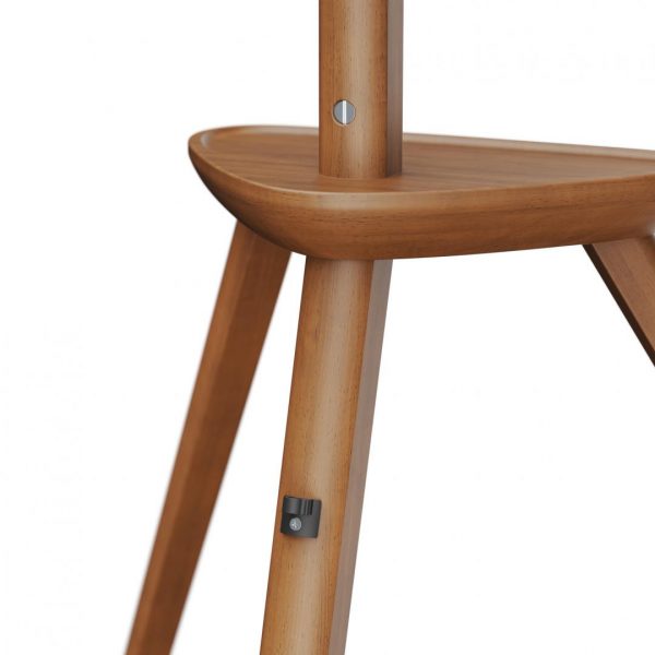 Stand TV lemn Serioux de podea 34-44F-02, dimensiuni: 768x505x1315mm, compatibilitate - imagine 8