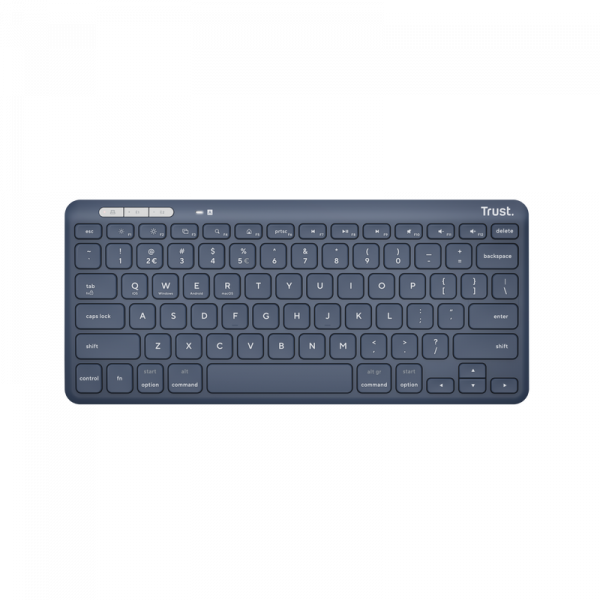Tastatura Trust Lyra Wireless, albastru - imagine 3