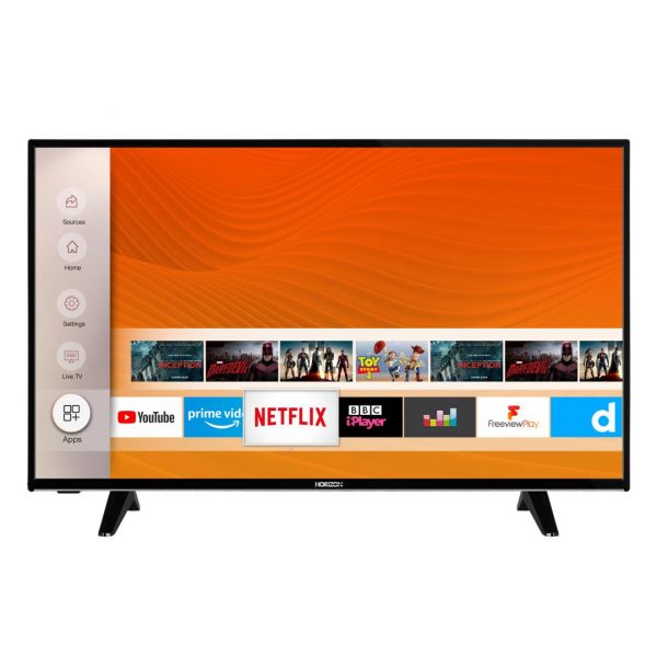 LED TV HORIZON SMART 43HL6330F/B, 43" D-LED, Full HD (1080p),