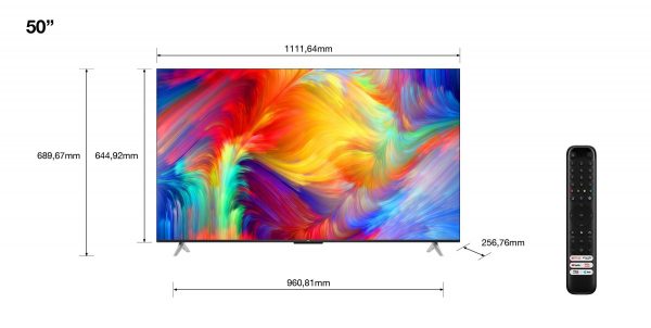Televizor Smart LED TCL 50P638 127 cm (50") 4K Ultra - imagine 5