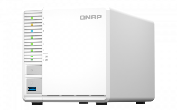 NAS QNAP 262 3-Bay, CPU Intel Celeron N5105/N5095 4-core/4-thread Processor,