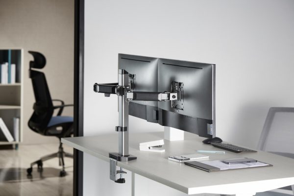 Suport 2 monitoare Serioux MM55-C024, compatibilitate  dimensiune ecran 17"-32", - imagine 16