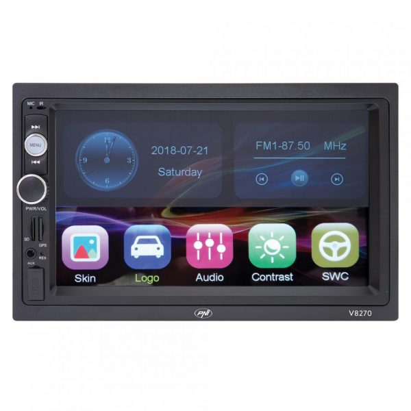 Navigatie multimedia PNI V8270 2 DIN cu GPS MP5, touch - imagine 4