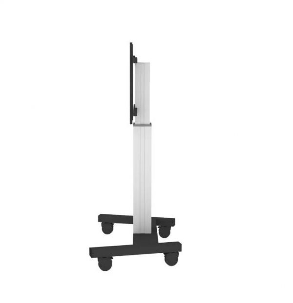 Suport TV de podea motorizat, Neomounts by Newstar PLASMA-M2250SILVER, Reglabil, - imagine 4