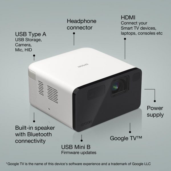 Proiector Epson EF-21W Proiector compact cuproiecte de pana la 150", - imagine 4
