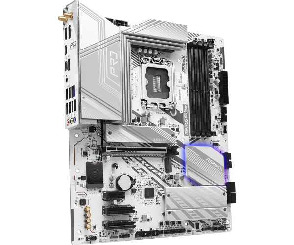 Placa de Baza ASROCK Z890 PRO RS WIFI WHITE LGA1851 - imagine 5