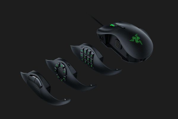 Mouse Razer, 5G optical sensor, Naga Trinity, 3 interchangeable side