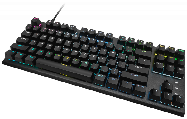 Tastatura Gaming Mecanica CORSAIR K60 PRO TKL RGB TENKEYLESS, Optical, - imagine 3