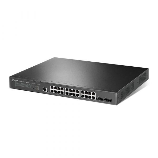 "JetStream™ 24-Port 2.5GBASE-T and 4-Port 10GE SFP+ L2+ Managed Switch - imagine 4
