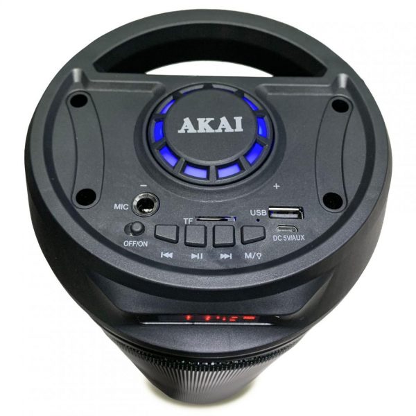 Boxa portabila Akai BT ABTS-530BT, bluetooth, negru - imagine 3