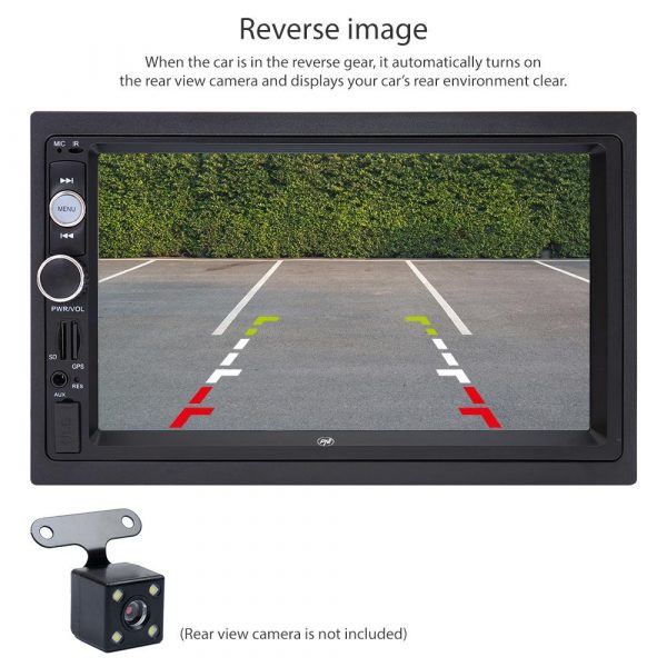 Navigatie multimedia PNI V8270 2 DIN cu GPS MP5, touch - imagine 11