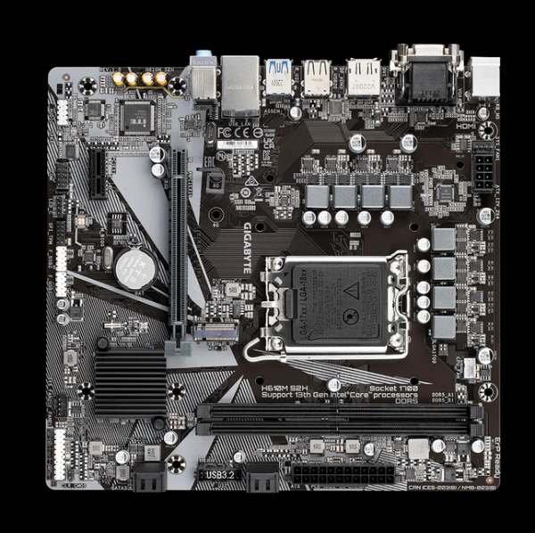 Placa de baza Gigabyte H610M S2H LGA1700 - imagine 4