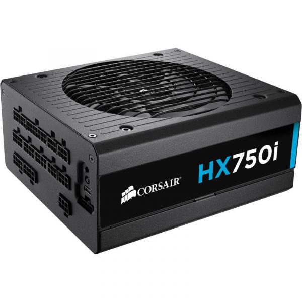 Sursa Corsair HXi Series HX750i, full-modulara, 80 Plus Platinum, 750W