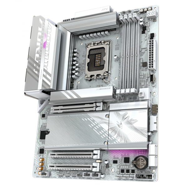 Placa de Baza GIGABYTE B860 AORUS ELITE WIFI7 ICE LGA1851 - imagine 5