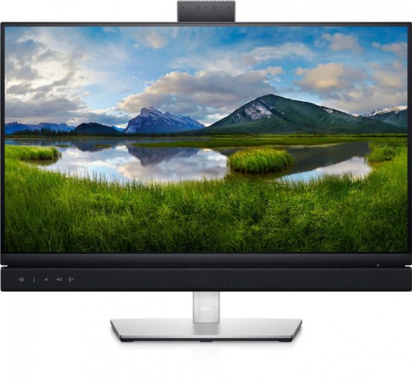 Monitor LED Dell Video Conferencing C2422HE, 23.8inch, FHD IPS, 5ms, - imagine 3