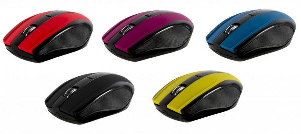 Mouse Serioux, Rainbow 400, fara fir, USB, senzor optic, distanta - imagine 4