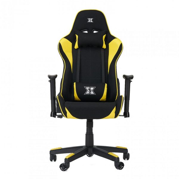 Scaun gaming X by Serioux, Torin, ajustabil, material textil, piston