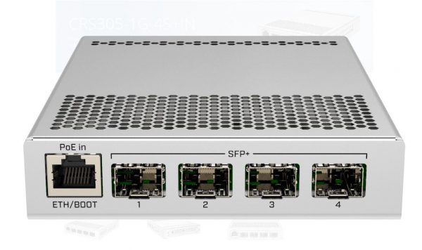 Mikrotik CRS305-1G-4S+OUT FIBERBOX PLUS, Procesor: 800 MHz dual core, Sistem - imagine 4